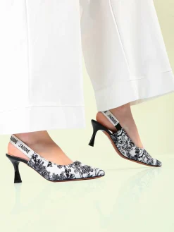La Flor Slingback donna a punta con cinturino elastico alla caviglia