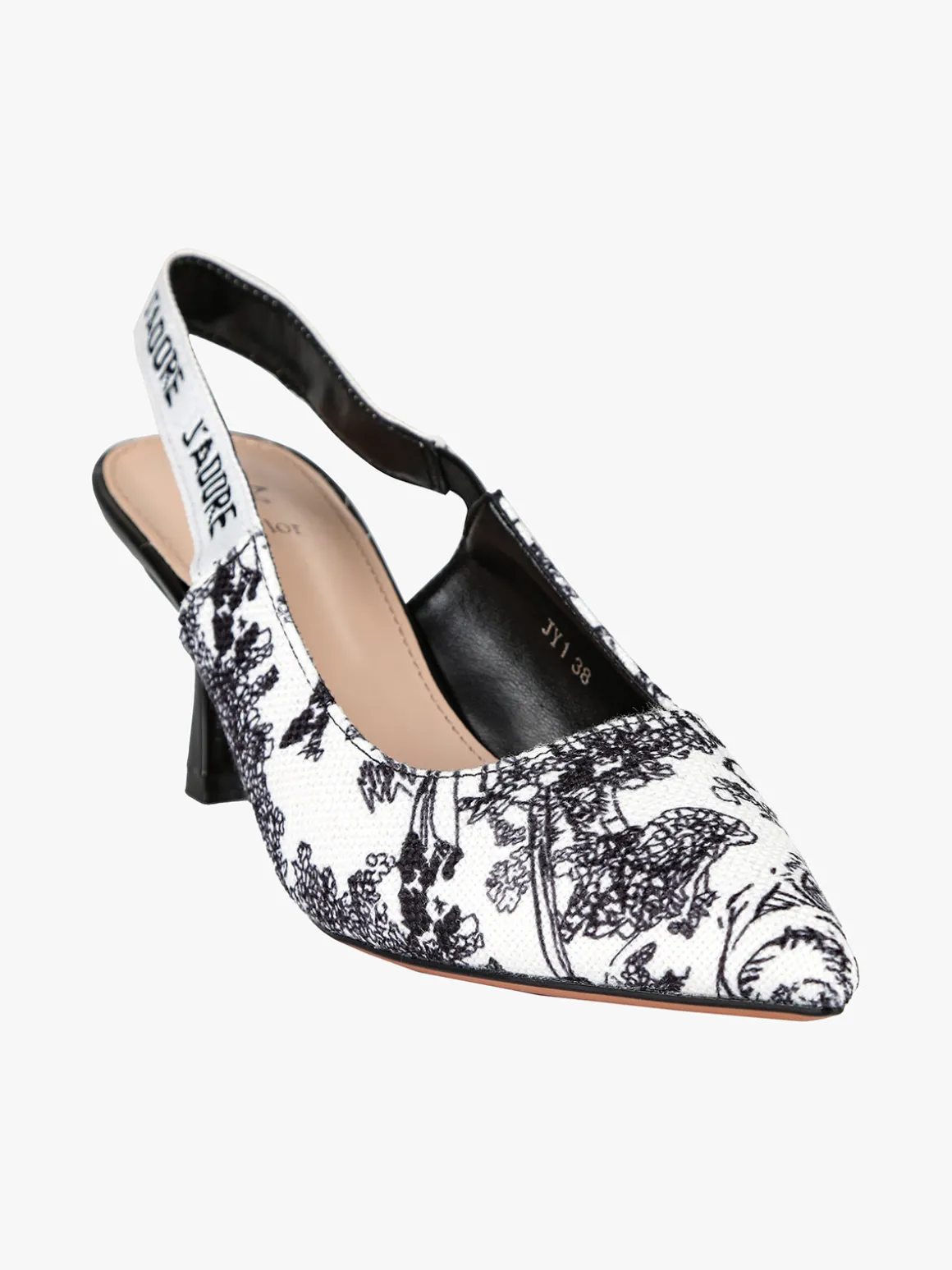 La Flor Slingback donna a punta con cinturino elastico alla caviglia