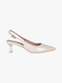 La Flor Slingback donna in vernice con cinturino e fibbia