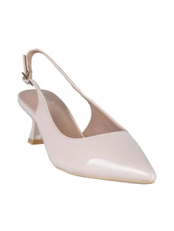 La Flor Slingback donna in vernice con cinturino e fibbia
