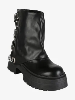 La Flor Stivaletti donna con platform alto e tacco largo