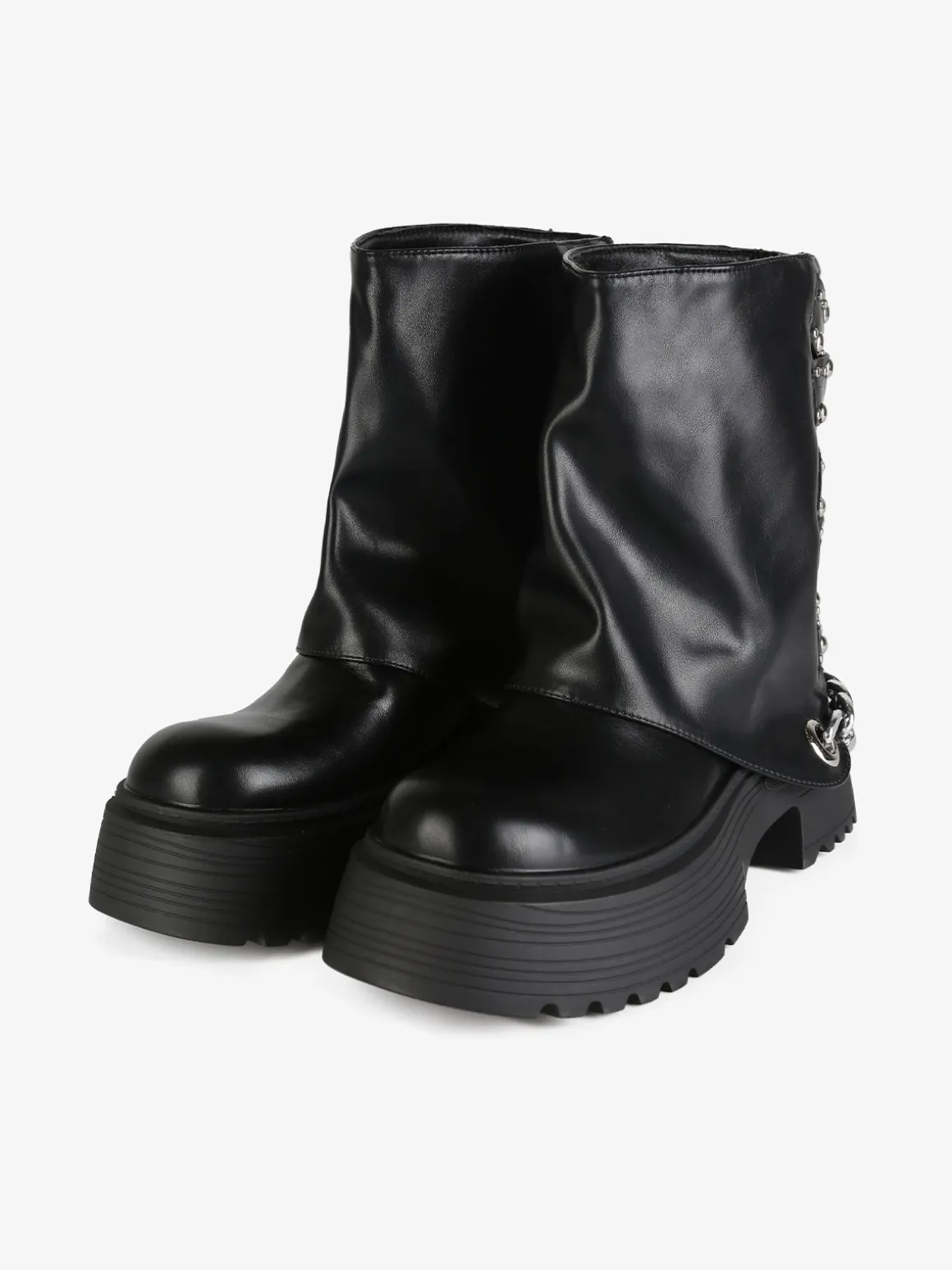 La Flor Stivaletti donna con platform alto e tacco largo