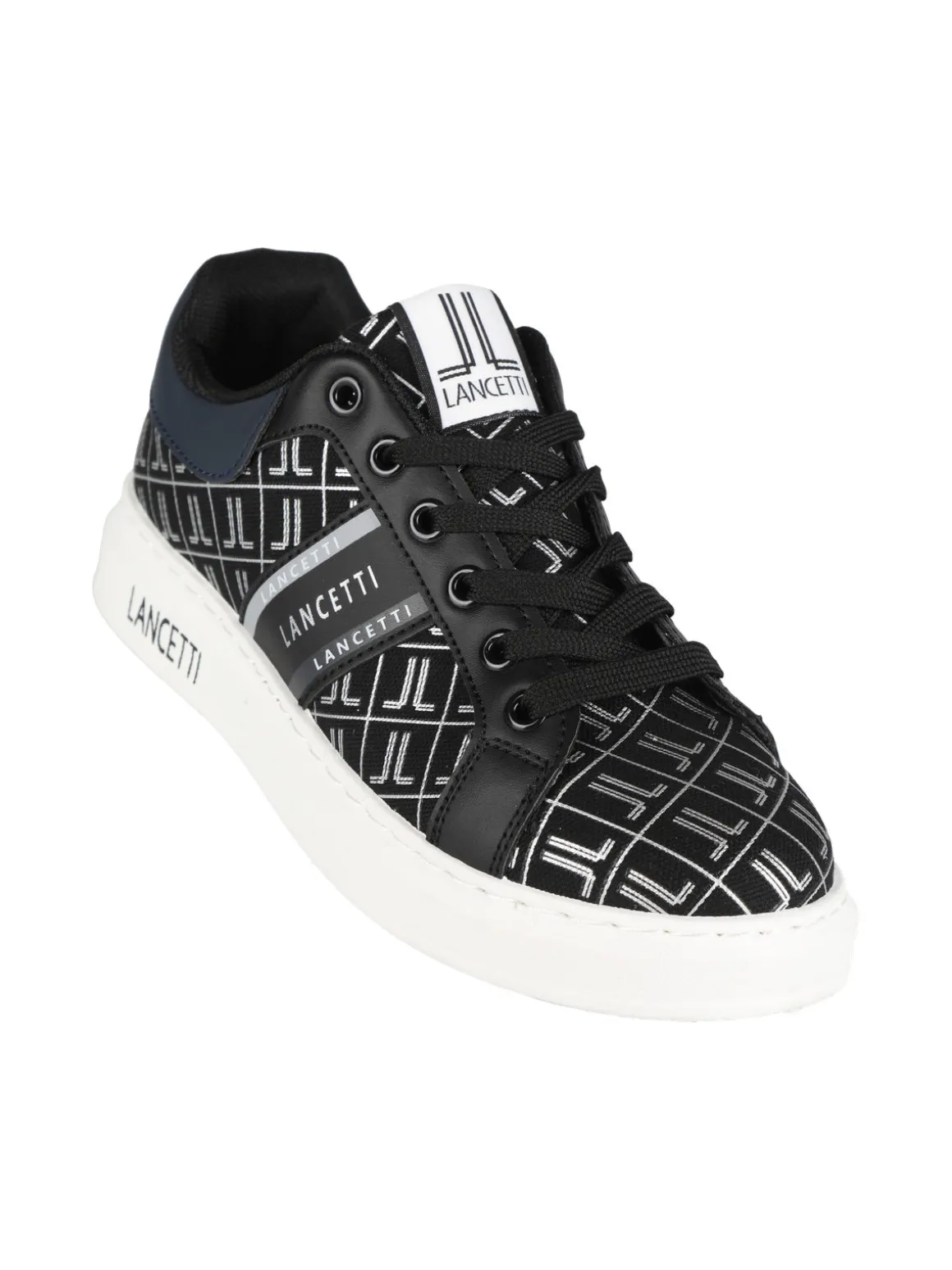 Lancetti Sneakers da donna stringata con logo