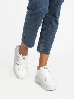 Lancetti Sneakers da donna stringata con zeppa