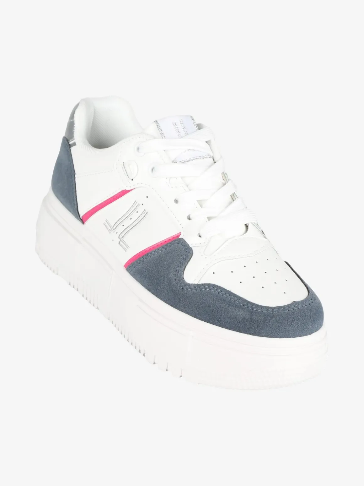 Lancetti Sneakers donna stringata con platform