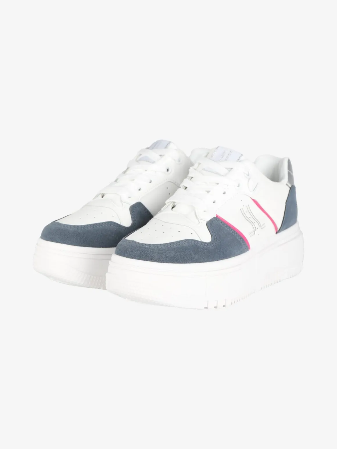 Lancetti Sneakers donna stringata con platform