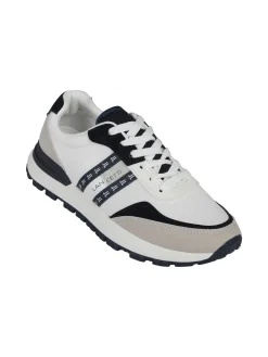 Lancetti Sneakers stringate da uomo bicolore