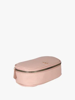 Laura Biagiotti Beauty case donna in tessuto con paillettes - nero