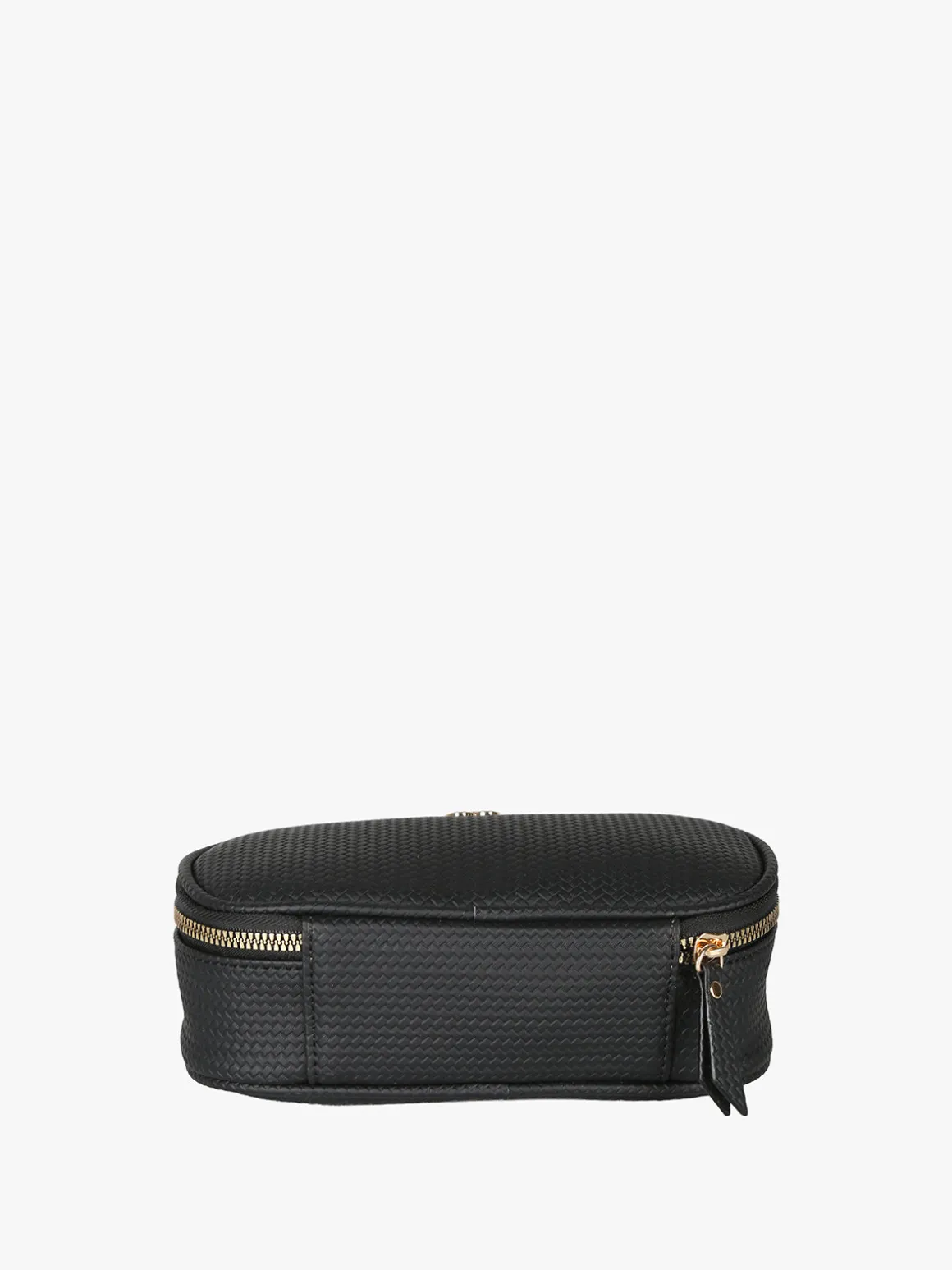 Laura Biagiotti Beauty case da donna in ecopelle con zip - nero