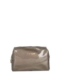 Laura Biagiotti Beauty case glitter - marrone
