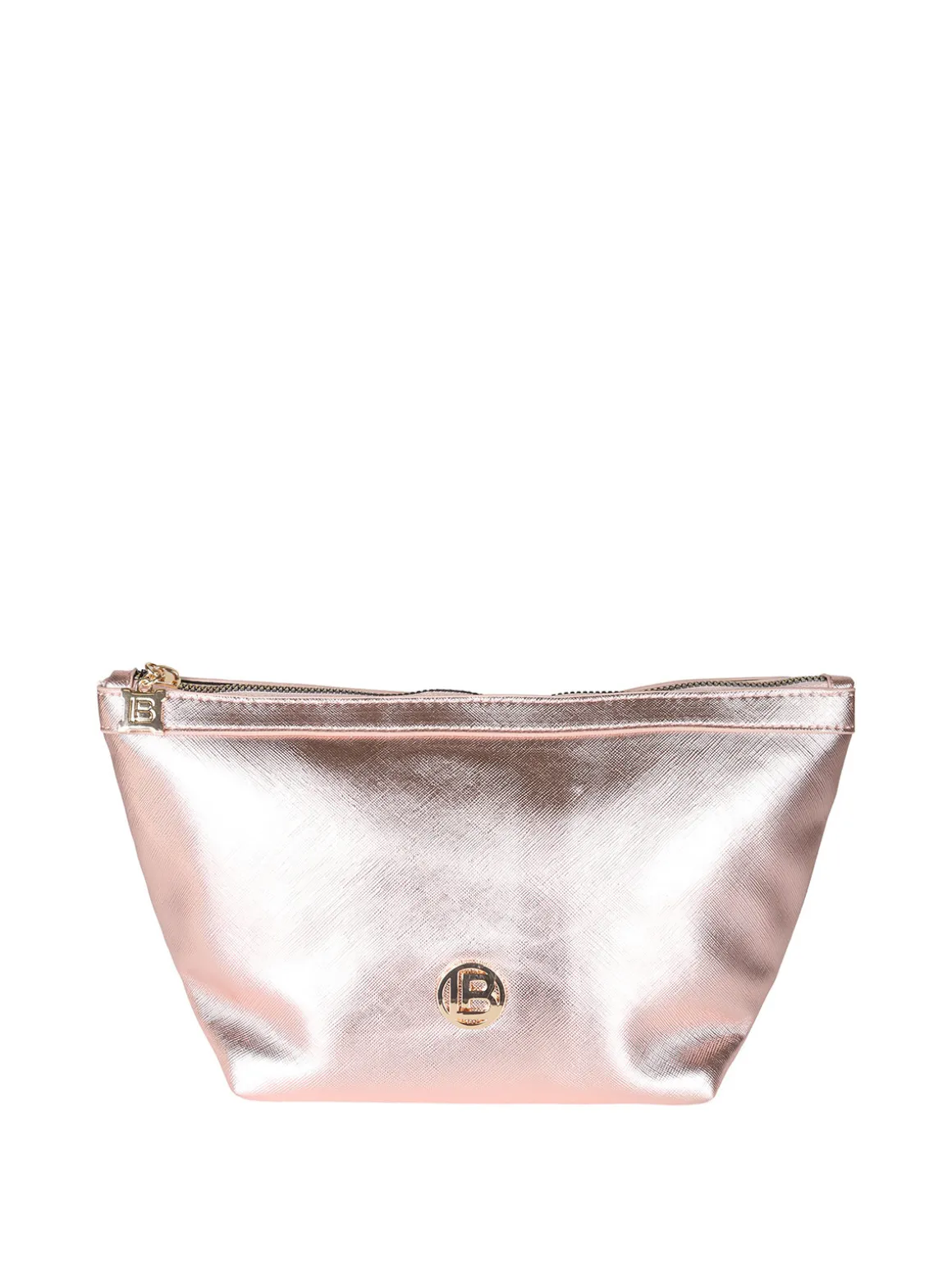 Laura Biagiotti Beauty case medio con logo - rosa