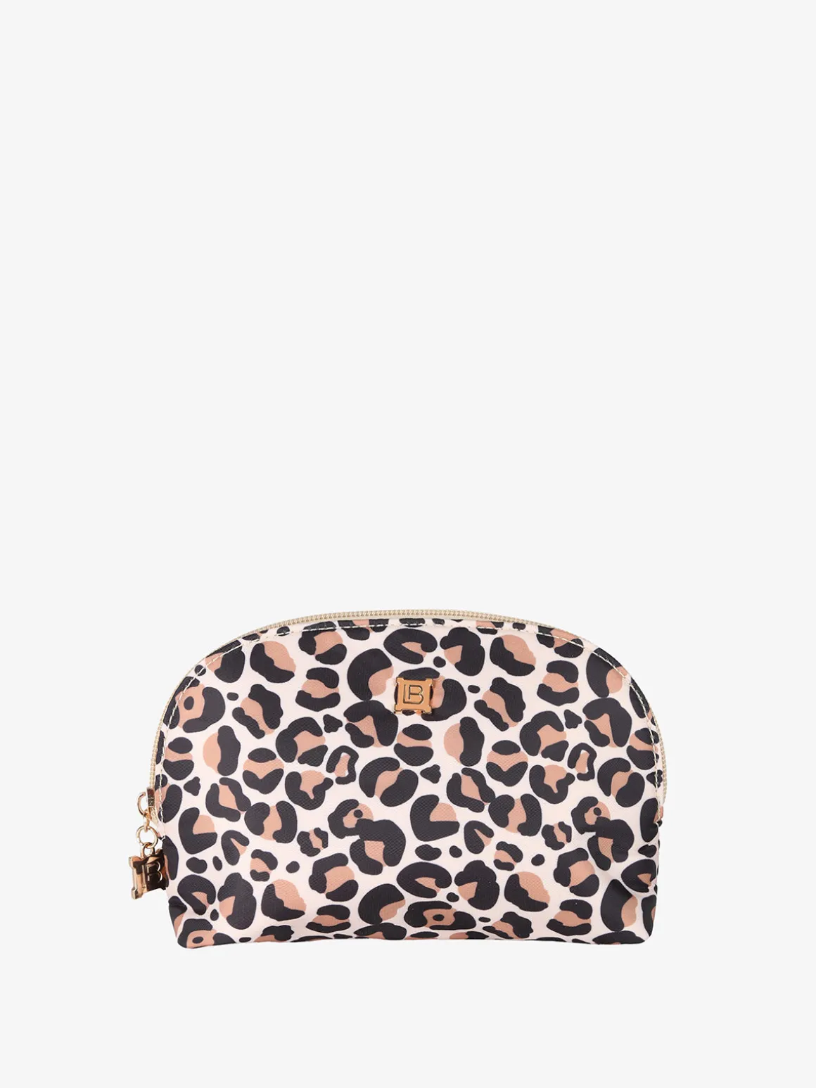 Laura Biagiotti Beauty case mini da donna animalier in tessuto - multicolore