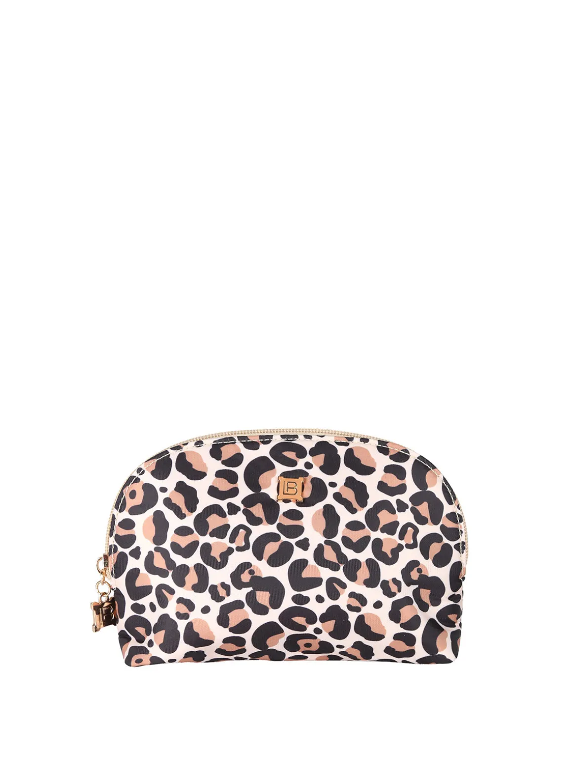 Laura Biagiotti Beauty case mini da donna animalier in tessuto - multicolore