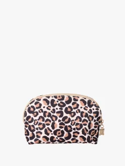 Laura Biagiotti Beauty case mini da donna animalier in tessuto - multicolore