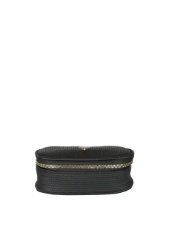 Laura Biagiotti Beauty case mini da donna con zip - nero