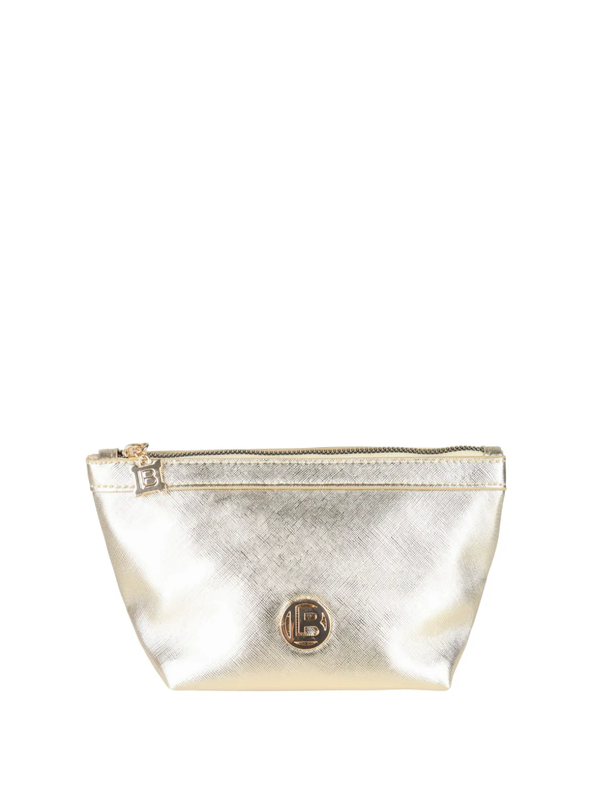 Laura Biagiotti Beauty case piccolo con logo - oro