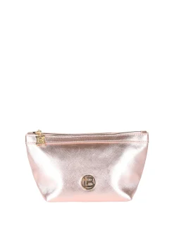 Laura Biagiotti Beauty case piccolo glitterato - rosa