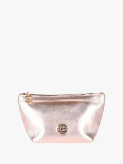 Laura Biagiotti Beauty case piccolo glitterato - rosa