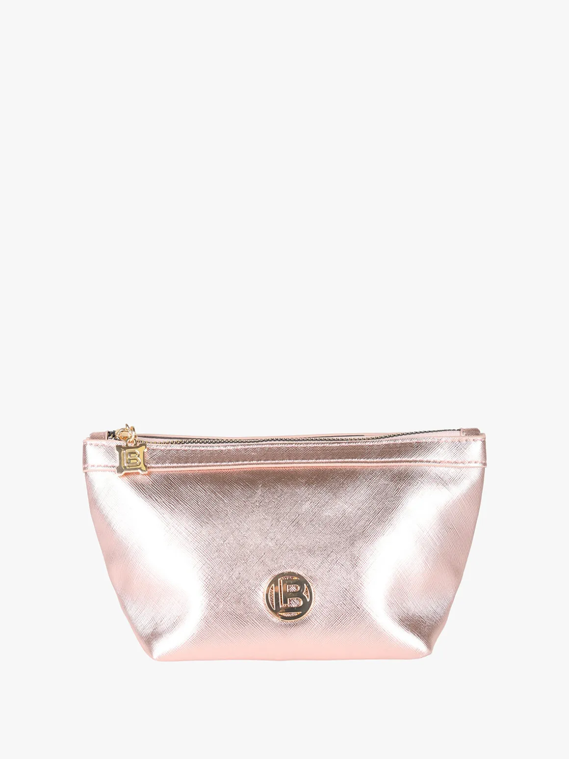 Laura Biagiotti Beauty case piccolo glitterato - rosa