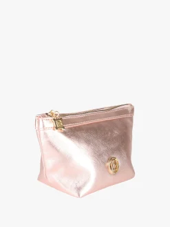 Laura Biagiotti Beauty case piccolo glitterato - rosa