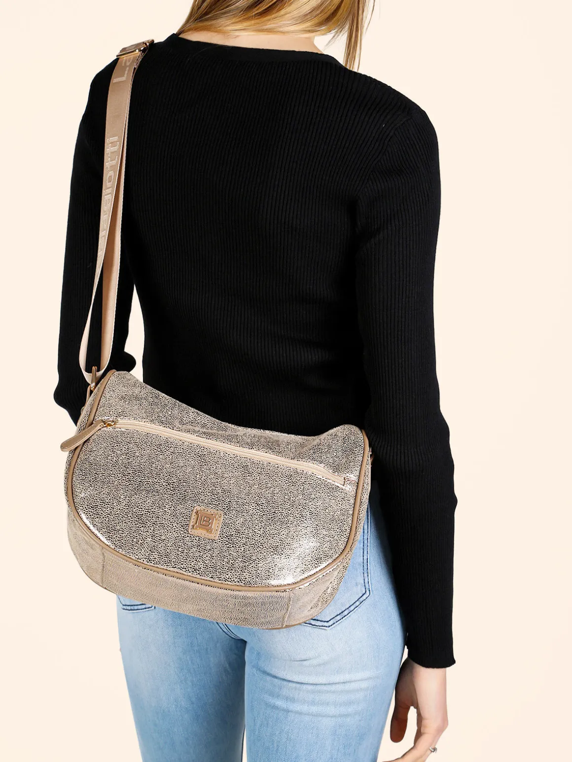 Laura Biagiotti Borsa donna effetto laminato