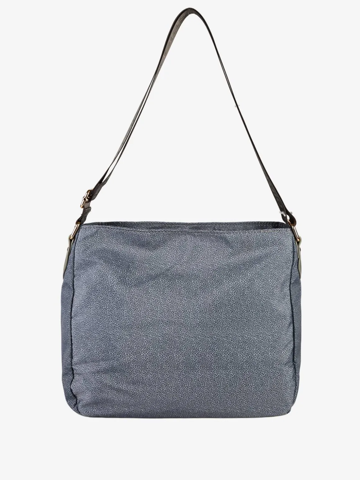 Laura Biagiotti Borsa donna grande a tracolla in nylon - grigio