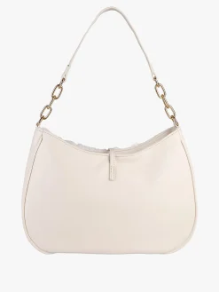 Laura Biagiotti Borsa donna hobo con ecopelo - panna