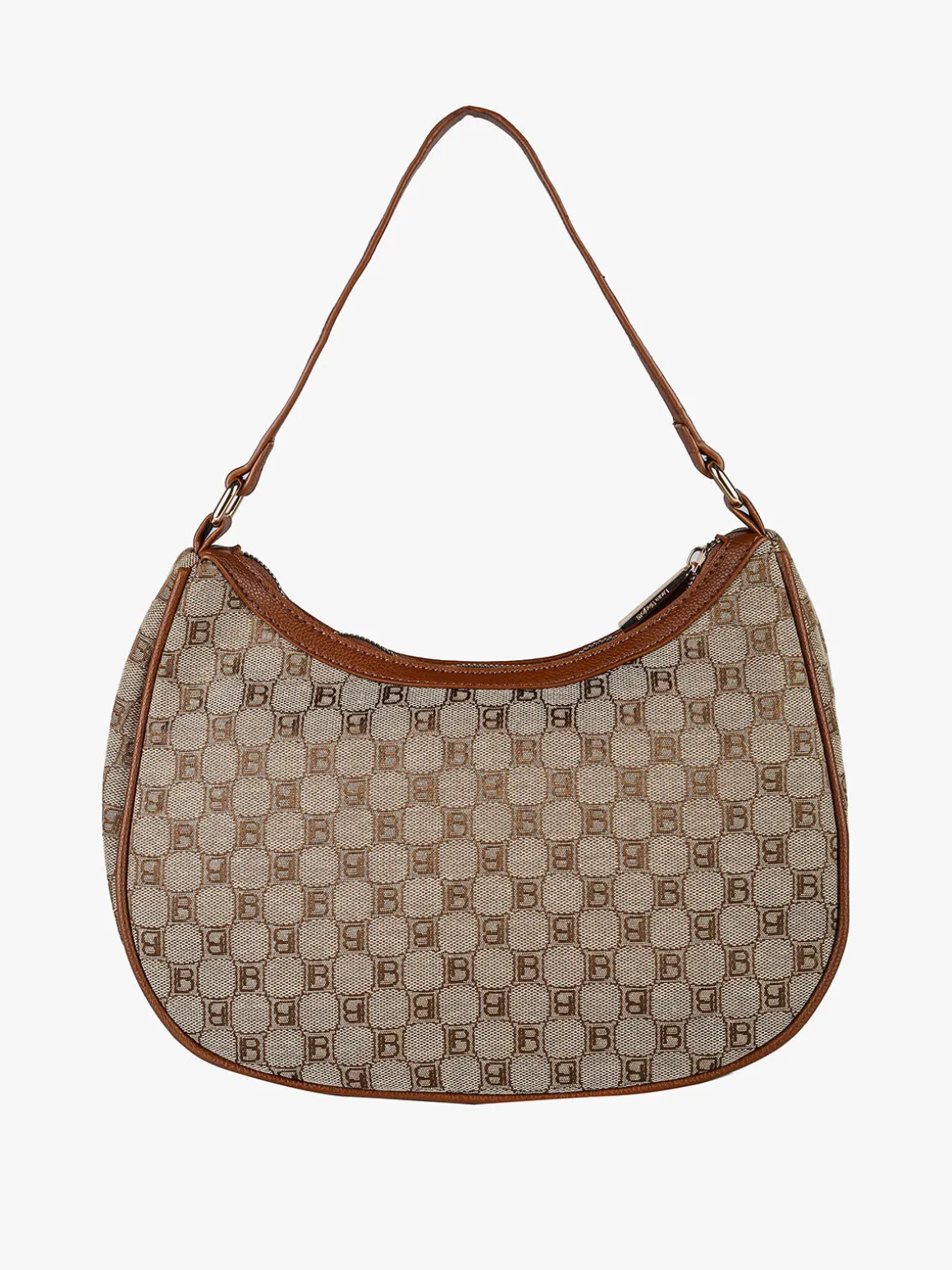 Laura Biagiotti Borsa donna in tessuto a mezza luna