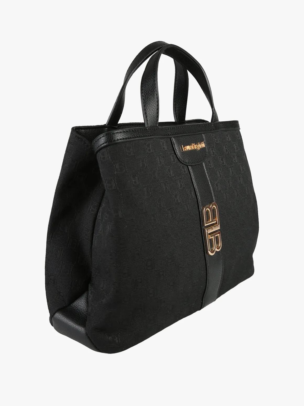 Laura Biagiotti Borsa donna mini tote con doppi manici - nero