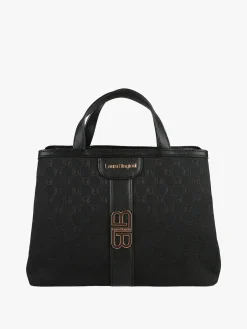 Laura Biagiotti Borsa donna mini tote con doppi manici - nero
