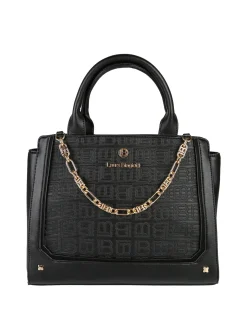 Laura Biagiotti Borsa donna mini tote con catena - nero