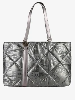Laura Biagiotti Borsa donna shopping in tessuto impermeabile - antracite