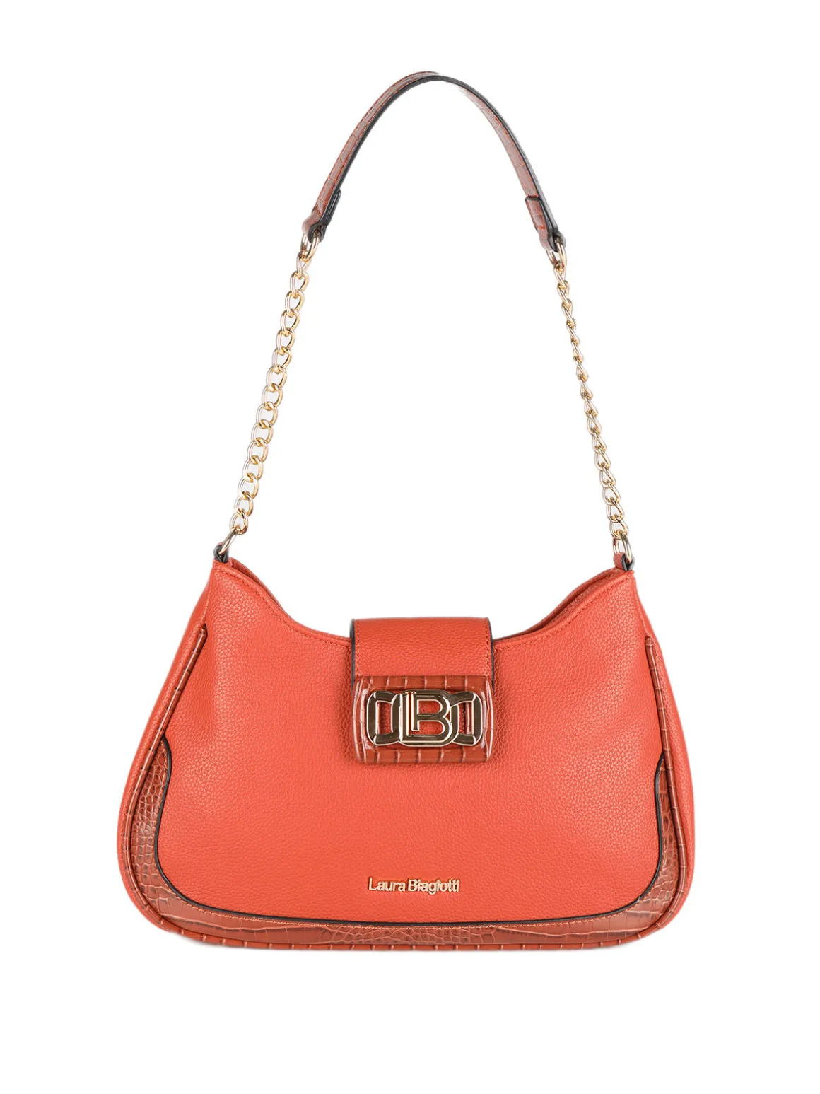 Laura Biagiotti Borsetta donna modello hobo con catena
