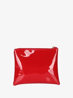 Laura Biagiotti Bustina donna in vernice con zip - rosso