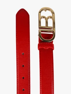 Laura Biagiotti Cintura donna con logo - rosso