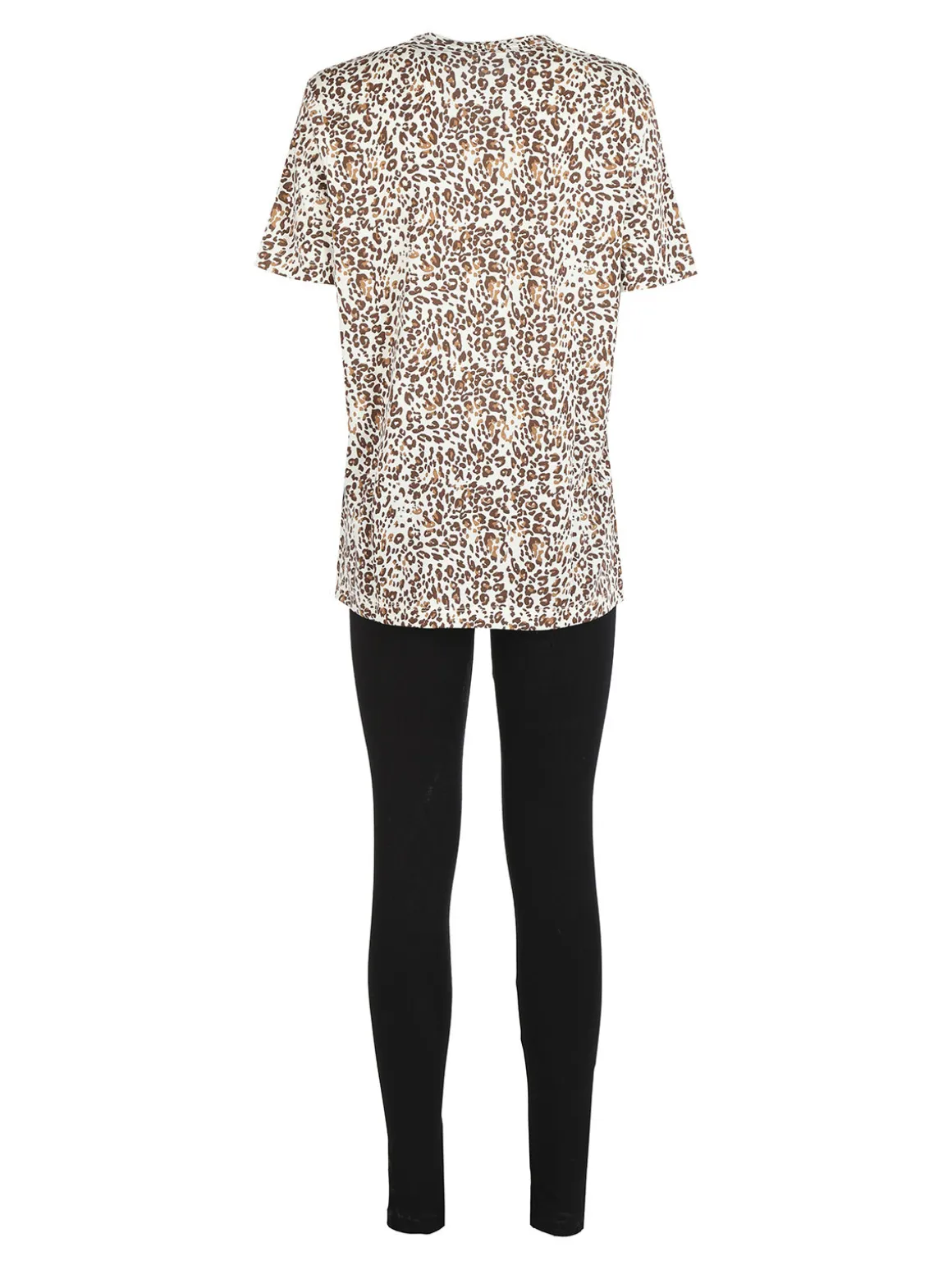 Laura Biagiotti Coordinato donna maculato con t-shirt e leggings