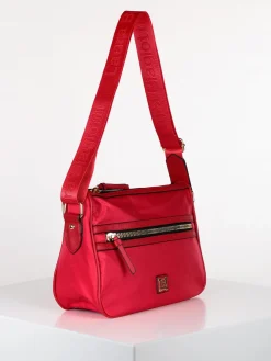 Laura Biagiotti Palm Borsa a tracolla in tessuto