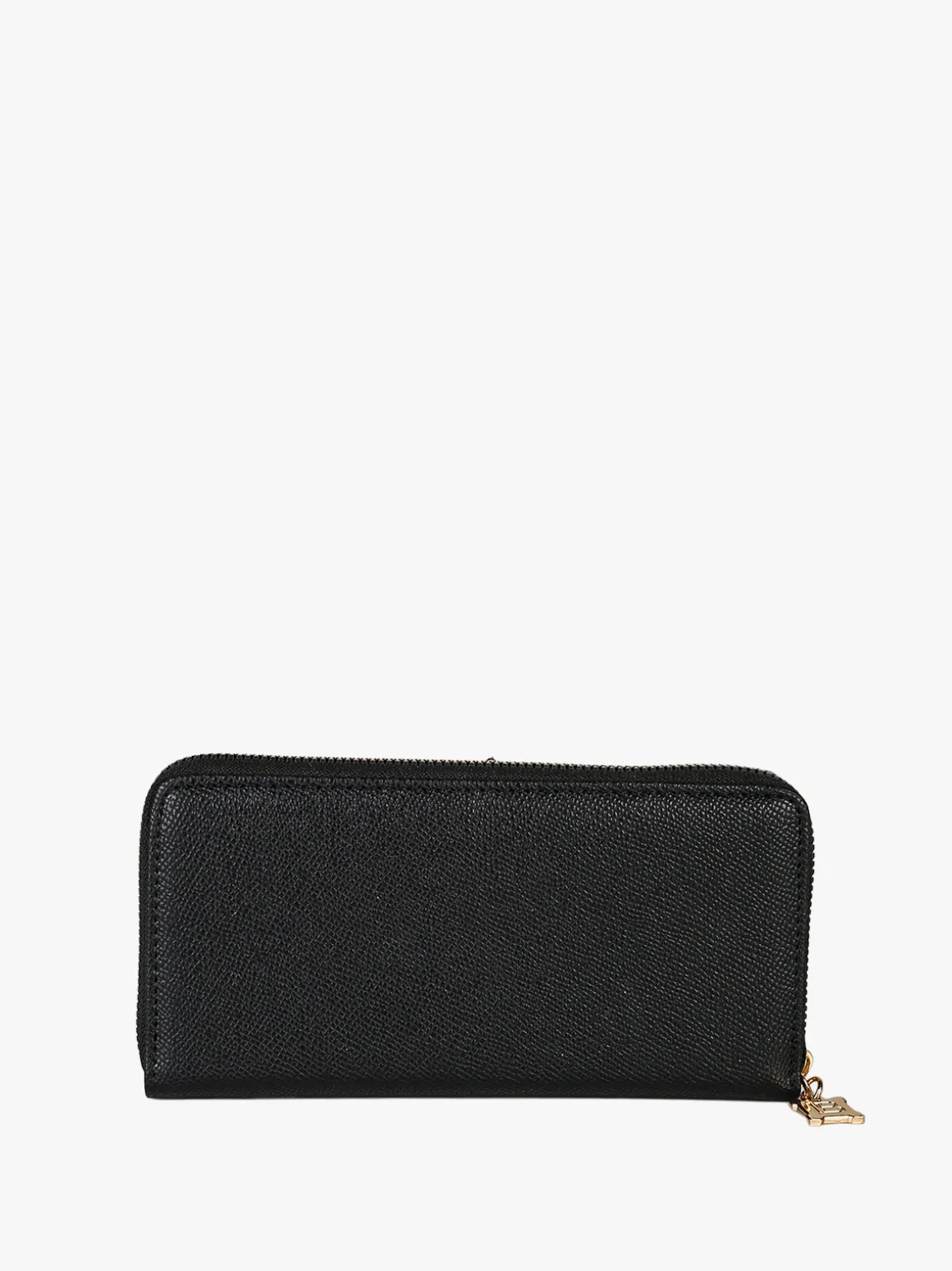 Laura Biagiotti Portafoglio da donna in ecopelle con zip - nero