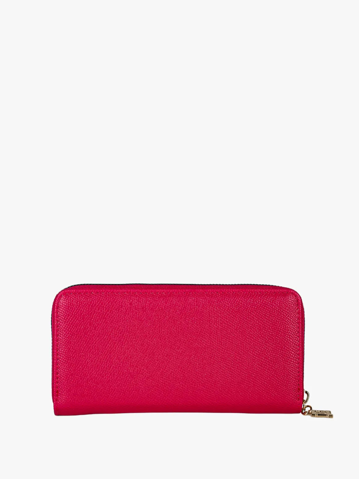 Laura Biagiotti Portafoglio da donna in ecopelle con zip - fucsia