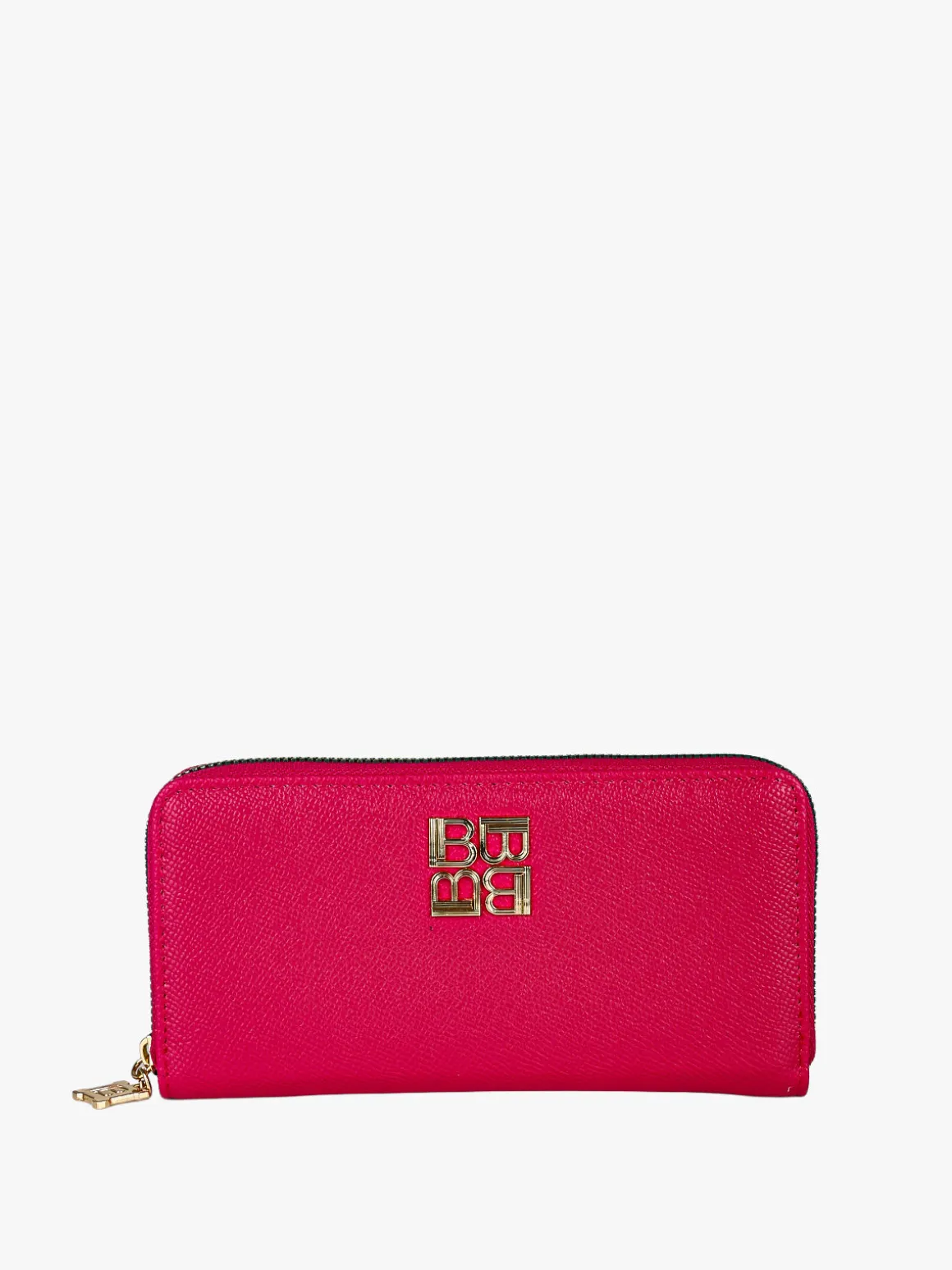 Laura Biagiotti Portafoglio da donna in ecopelle con zip - fucsia