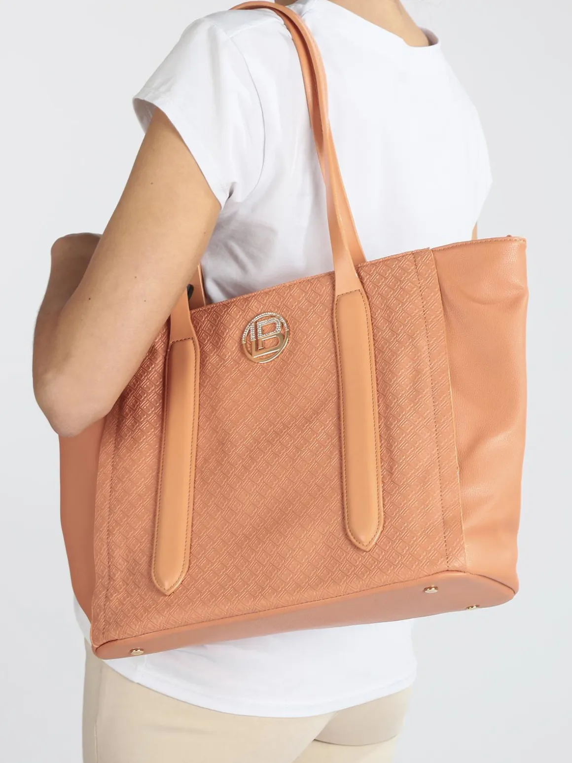 Laura Biagiotti ROSETTE borsa donna tote
