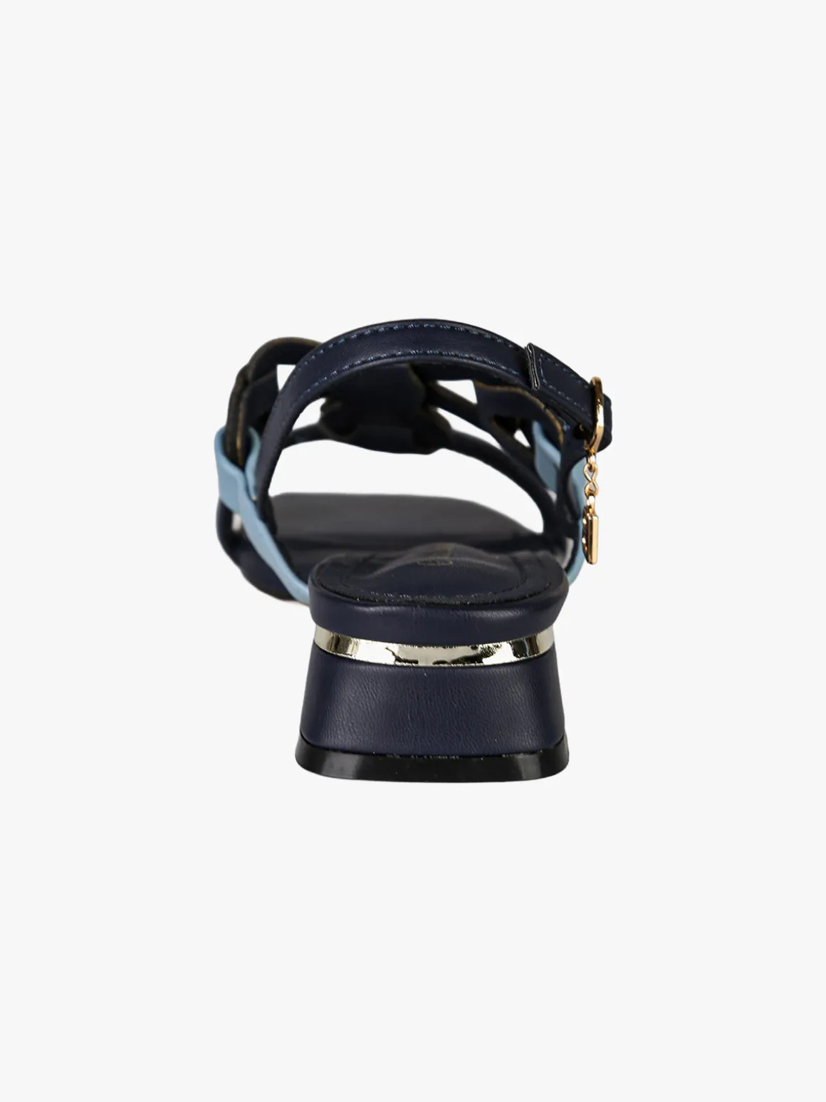 Laura Biagiotti Sandali da donna con cinturino alla caviglia con fibbia - blu scuro