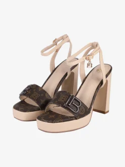 Laura Biagiotti Sandali donna con tacco largo e plateau