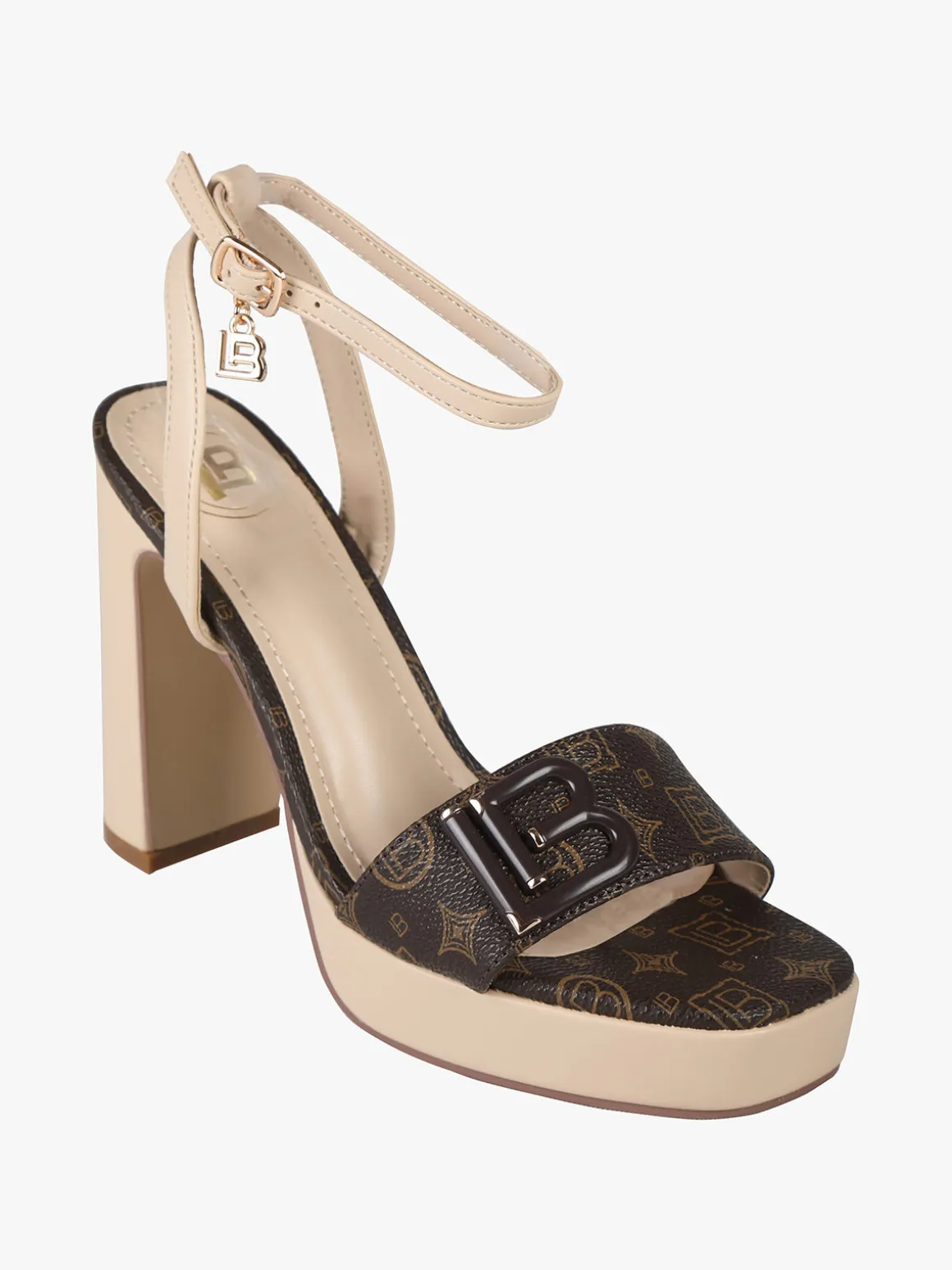 Laura Biagiotti Sandali donna con tacco largo e plateau