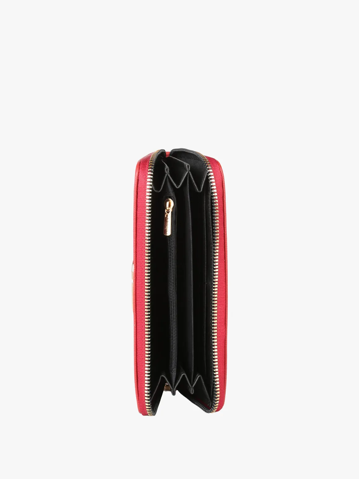 Laura Biagiotti Set regalo donna con portafoglio e ombrello da borsa - rosso