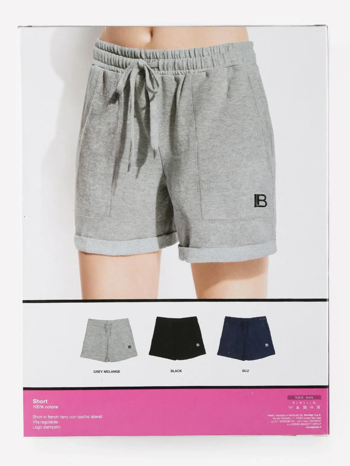 Laura Biagiotti Shorts donna in felpa