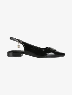 Laura Biagiotti Slingback donna in vernice con cinturino alla caviglia con fibbia