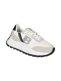 Laura Biagiotti Sneakers donna stringate con platform - nero