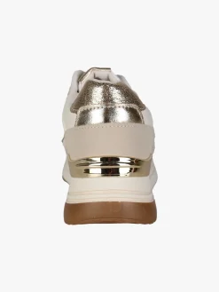 Laura Biagiotti Sneakers donna glitter con platform - bianco