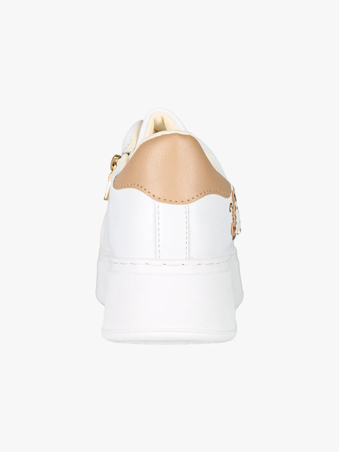 Laura Biagiotti Sneakers donna gioiello con platform - oro